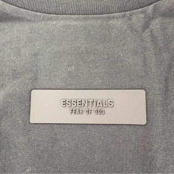 Essentials Fear of God FOG Men's Size XS NWT Oversized Black T-Shirt 100% Cotton - Picture 13 of 15
